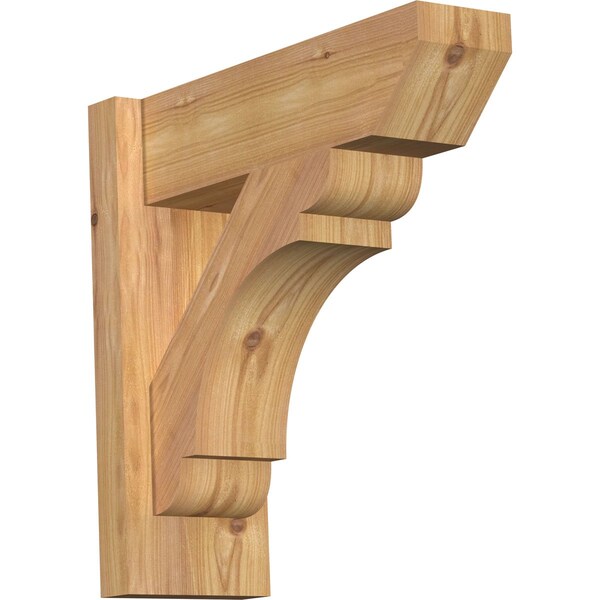 Ekena Millwork Olympic Slat Smooth Outlooker, Western Red Cedar, 5 1/2"W x 16"D x 16"H OUT06X16X16OLY06SWR - main